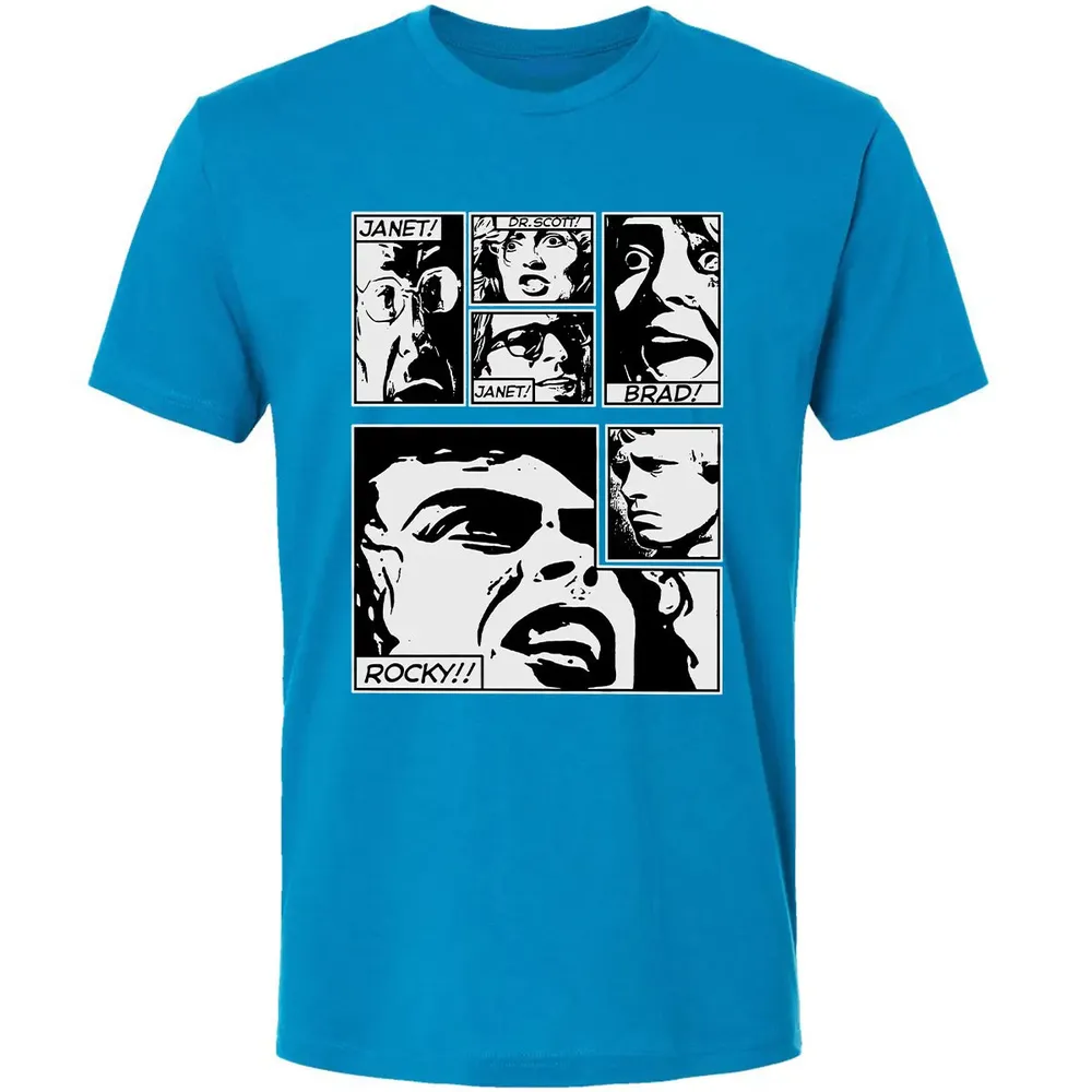 Janet! Brad! Rocky! Premium Unisex T-shirt - 4