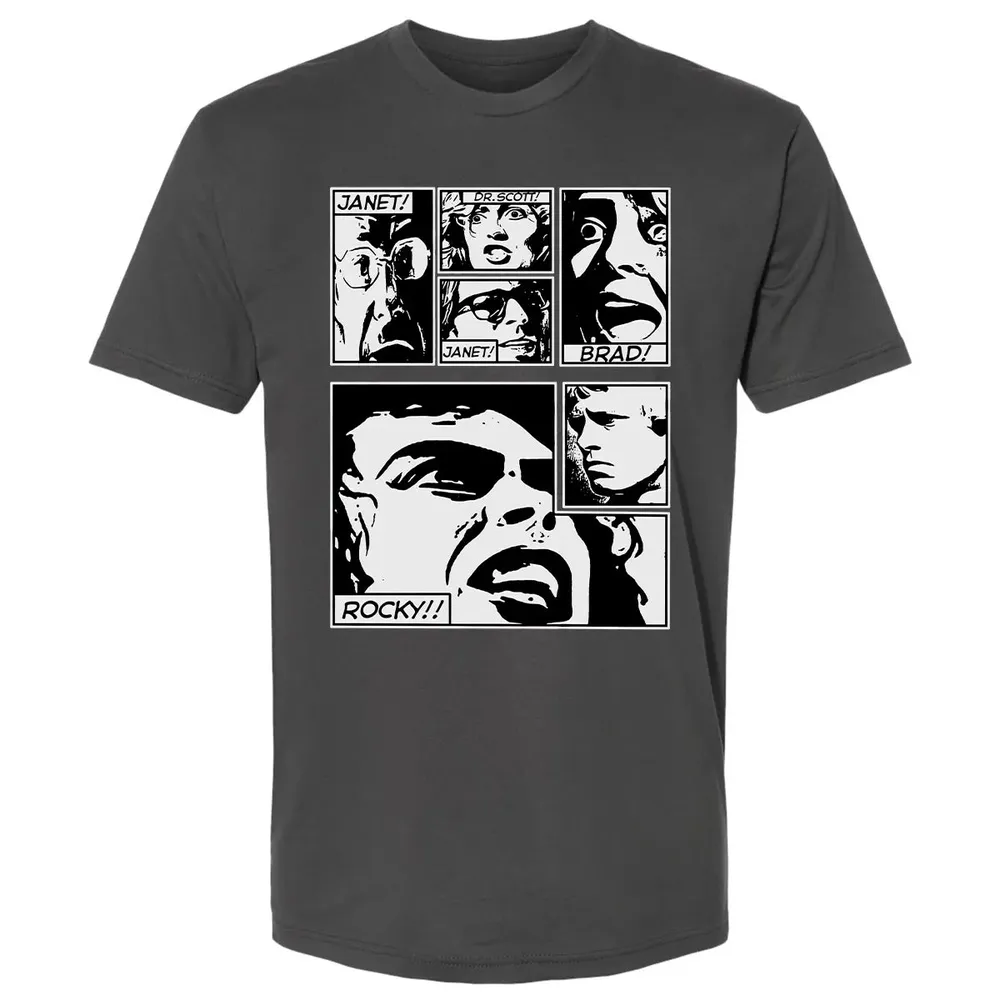Janet! Brad! Rocky! Premium Unisex T-shirt - 8