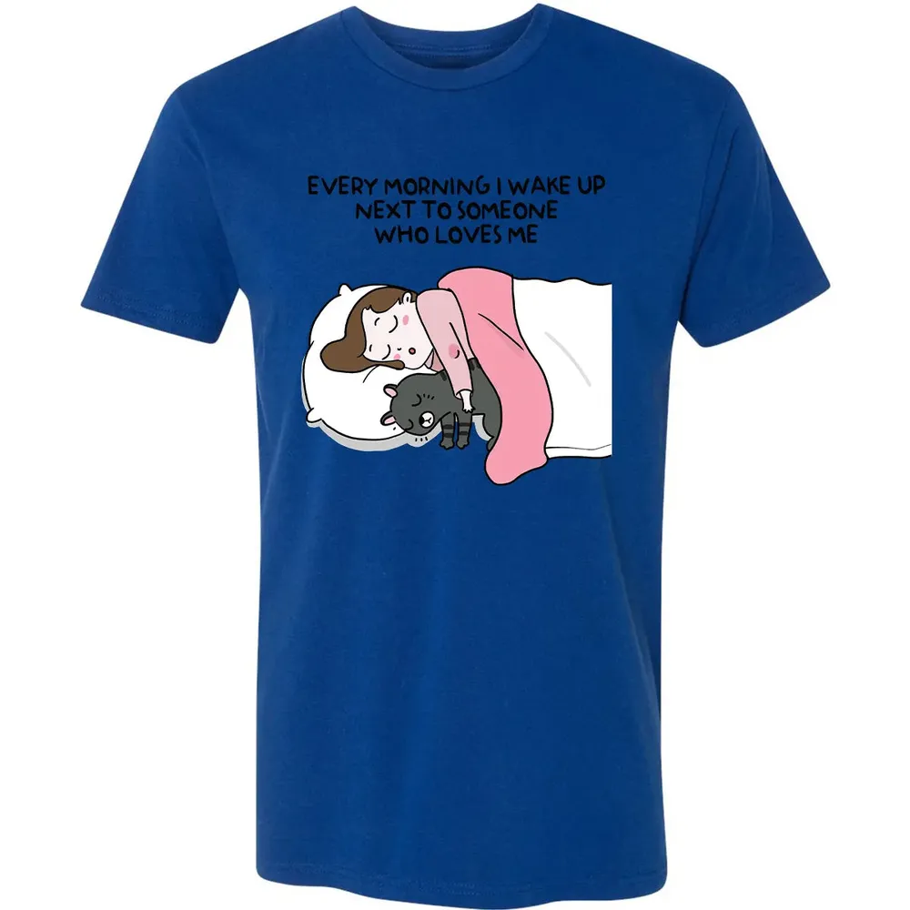 Wake Up Next To Someone Who Loves Me Premium Unisex T-shirt - 10