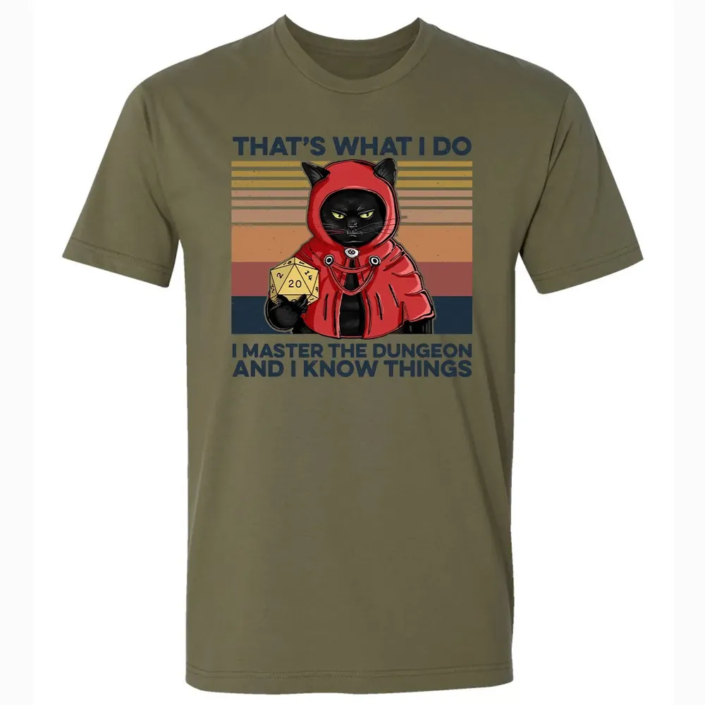 I Master The Dungeons Premium Unisex T-shirt - 5