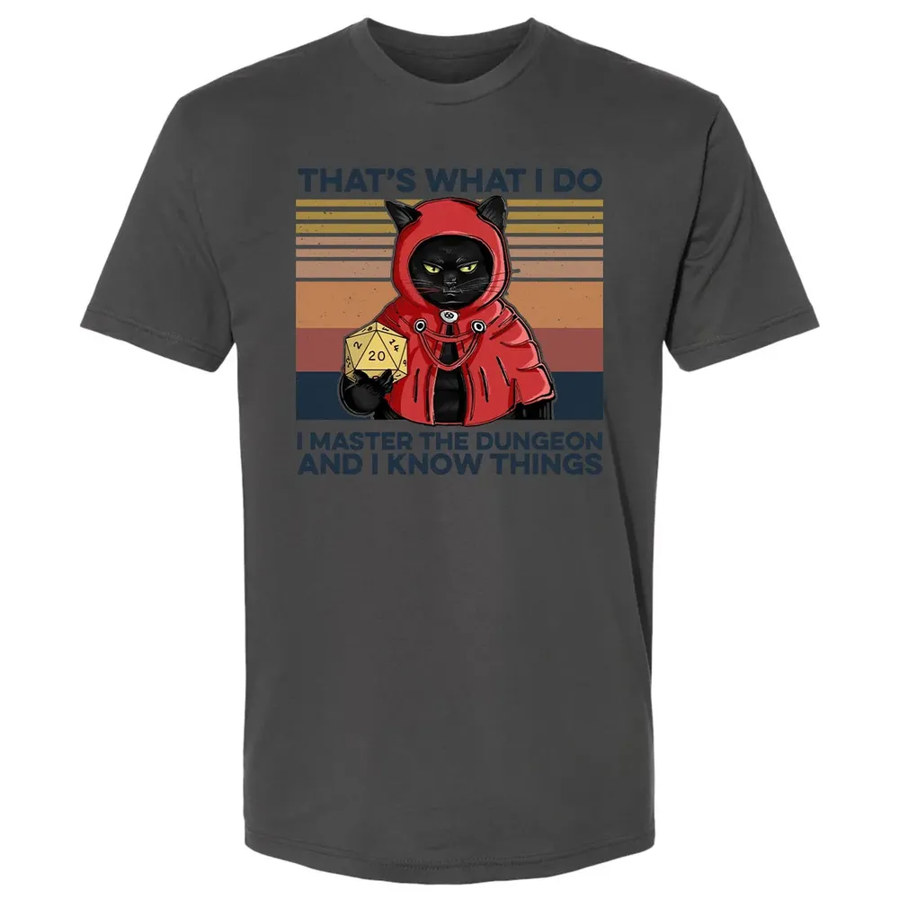 I Master The Dungeons Premium Unisex T-shirt - 8