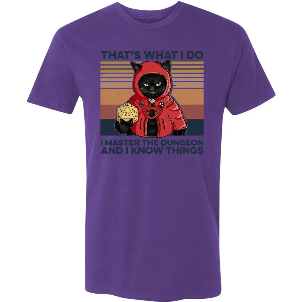 I Master The Dungeons Premium Unisex T-shirt - 7