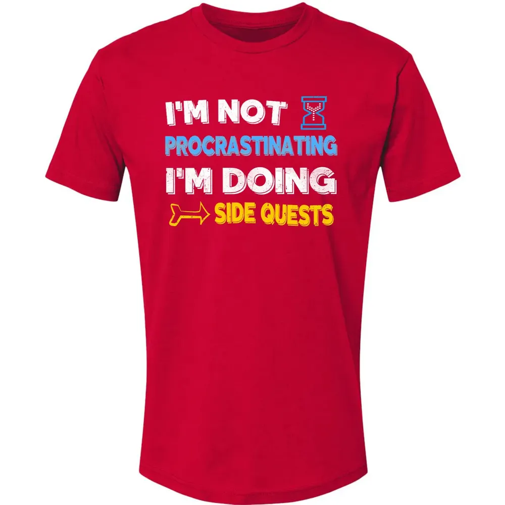 Fantasy Im doing side quests Premium Unisex T-shirt - 6