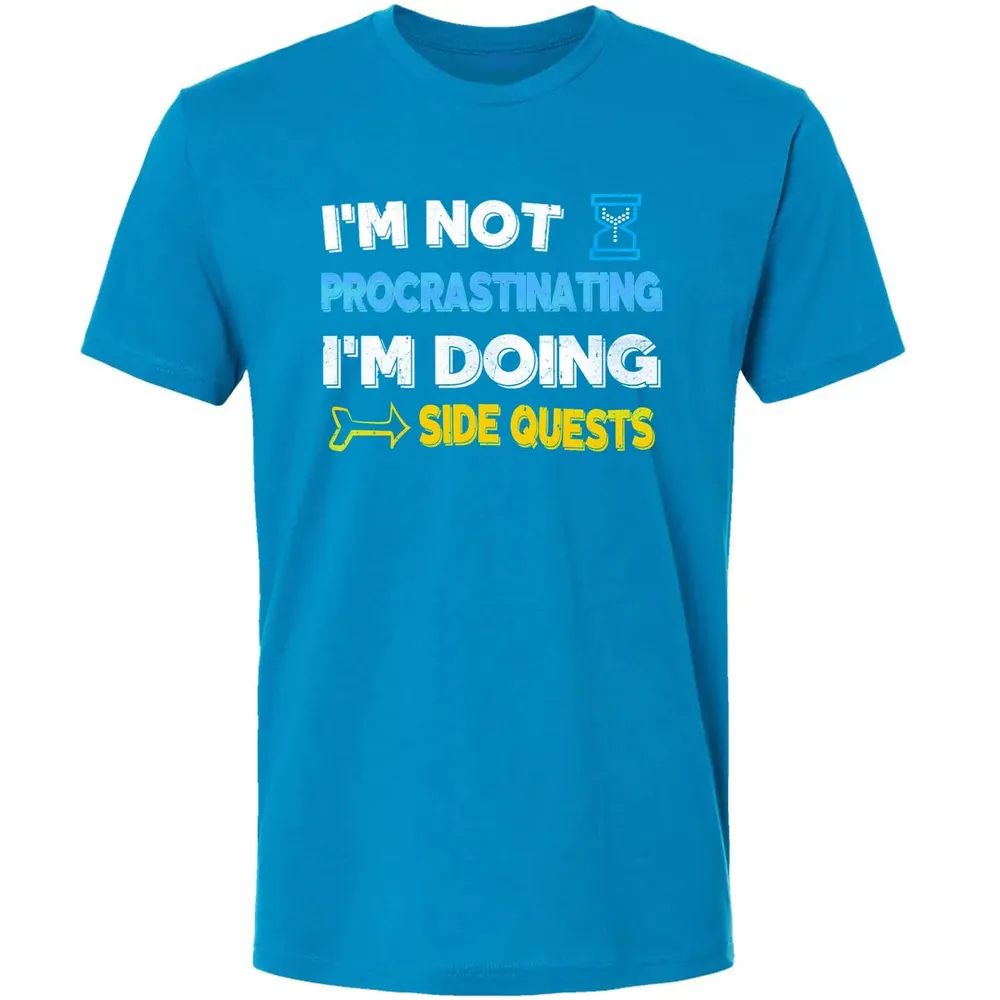 Fantasy Im doing side quests Premium Unisex T-shirt - 15