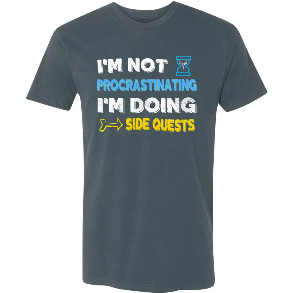 Fantasy Im doing side quests Premium Unisex T-shirt - 14