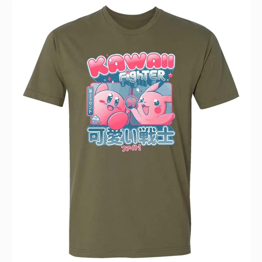Kawaii Fighter Premium Unisex T-shirt - 5