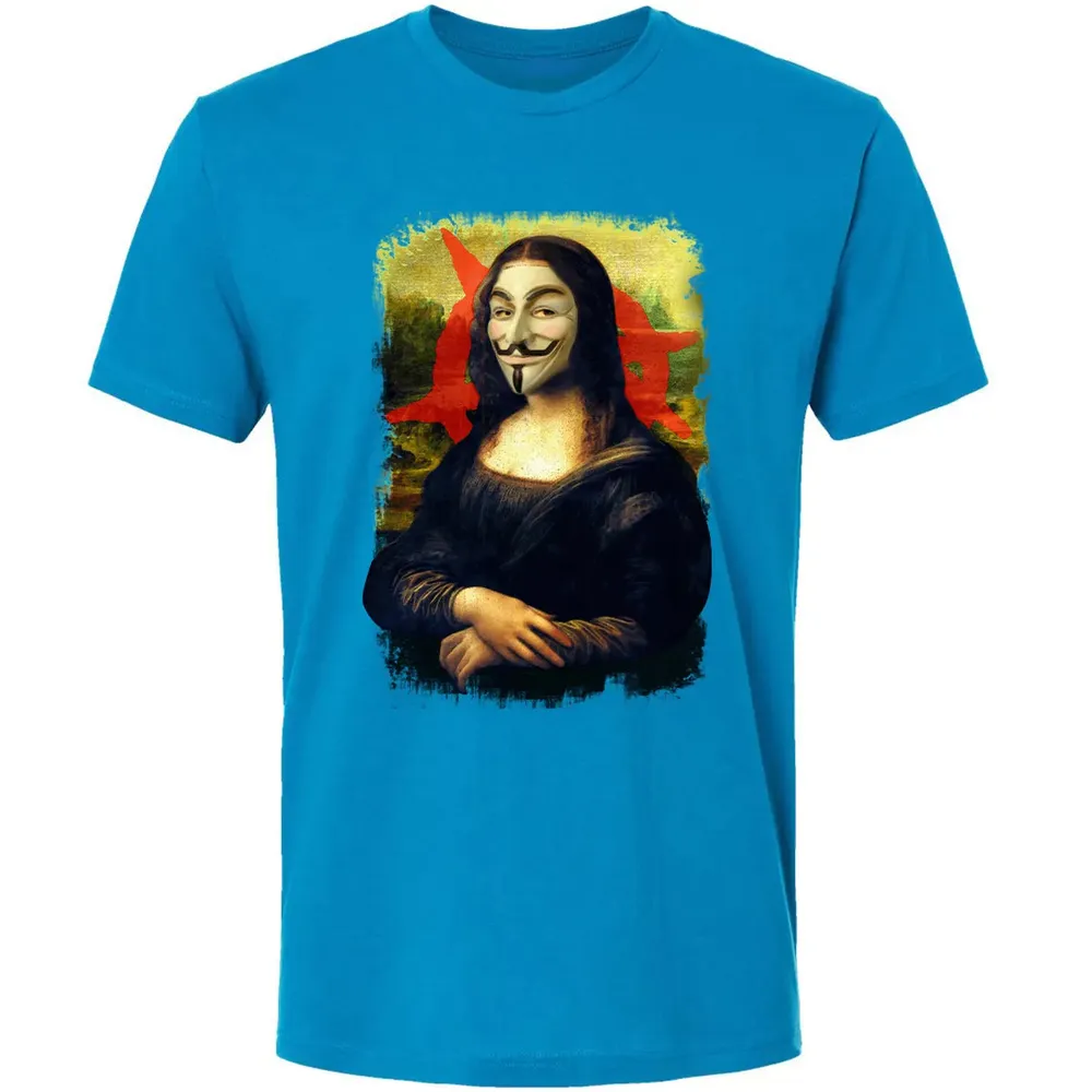 Guy Fawkes Lisa Premium Unisex T-shirt - 14