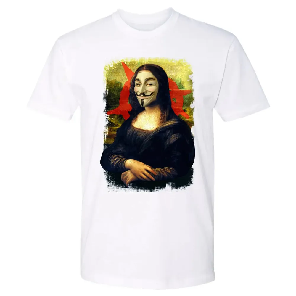 Guy Fawkes Lisa Premium Unisex T-shirt - 3