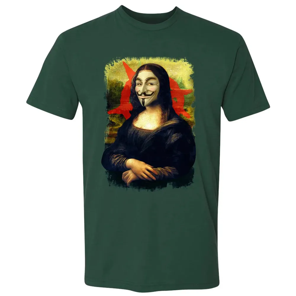 Guy Fawkes Lisa Premium Unisex T-shirt - 11