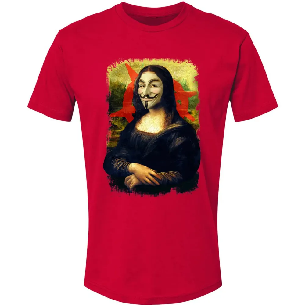 Guy Fawkes Lisa Premium Unisex T-shirt - 5