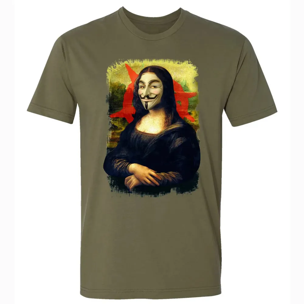 Guy Fawkes Lisa Premium Unisex T-shirt - 4