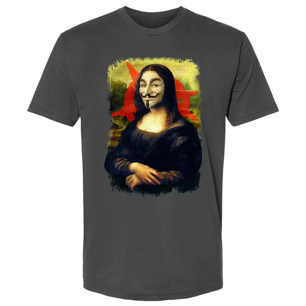 Guy Fawkes Lisa Premium Unisex T-shirt - 7