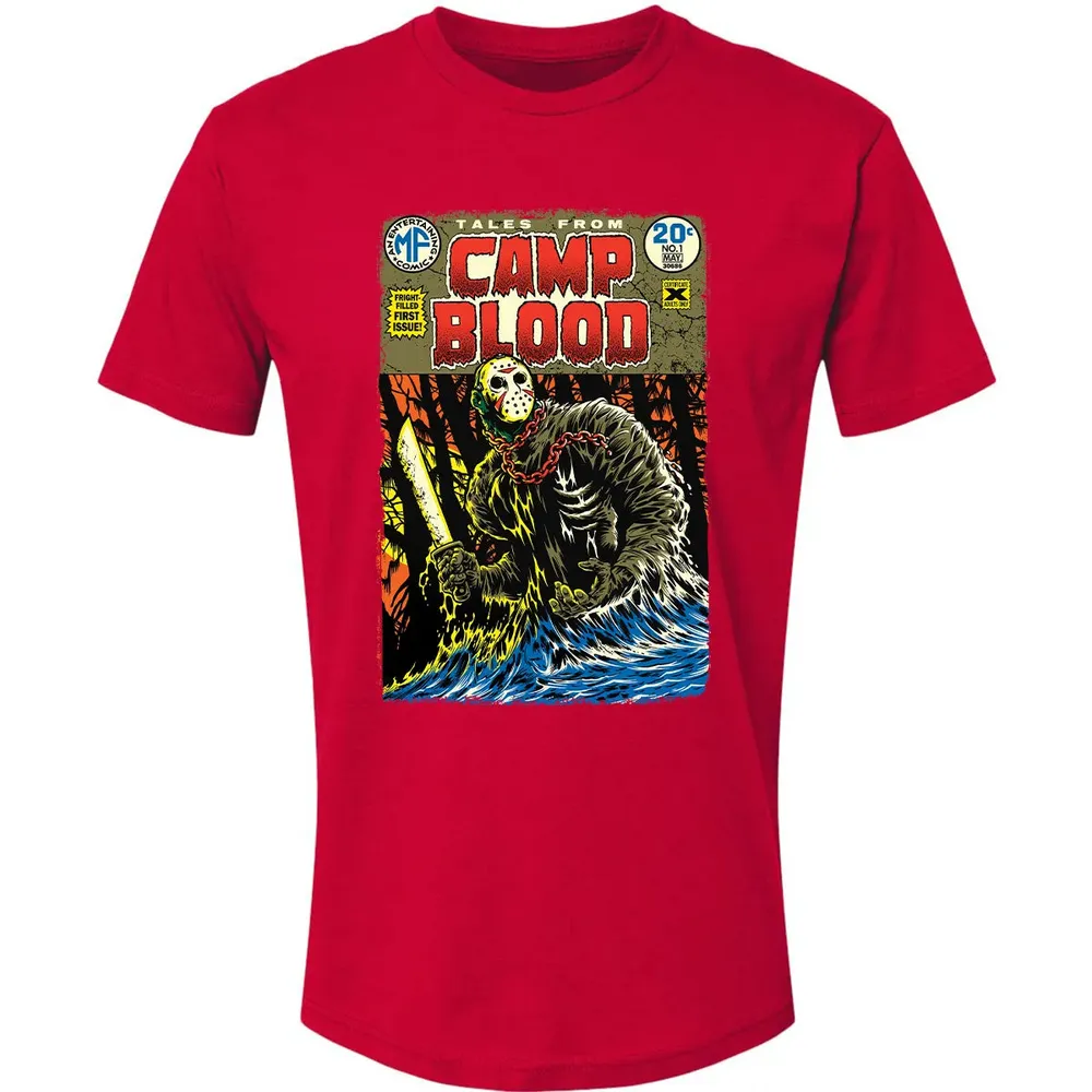 Camp Blood Premium Unisex T-shirt - 6