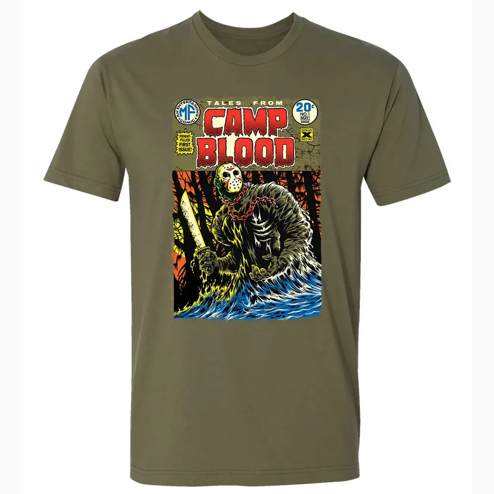 Camp Blood Premium Unisex T-shirt - 5