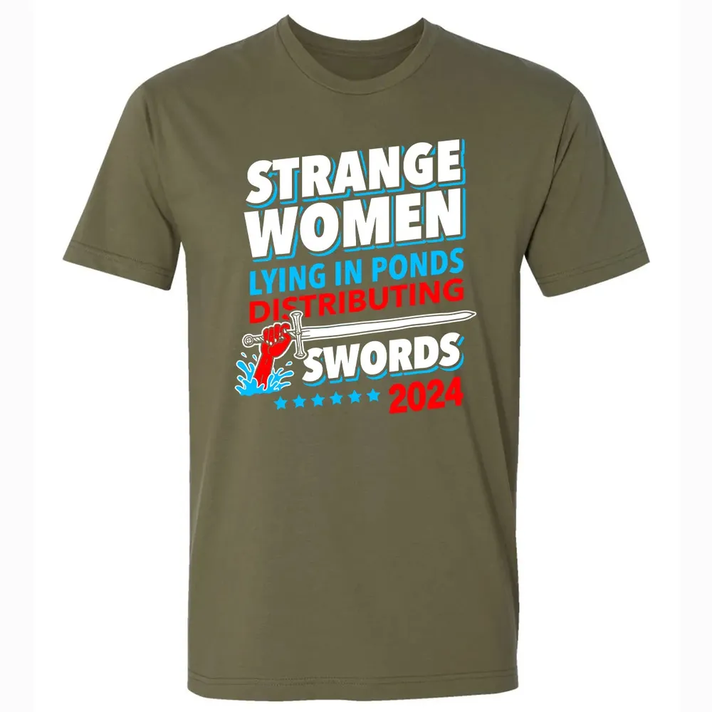 Strange Women 2024 Premium Unisex T-shirt - 5