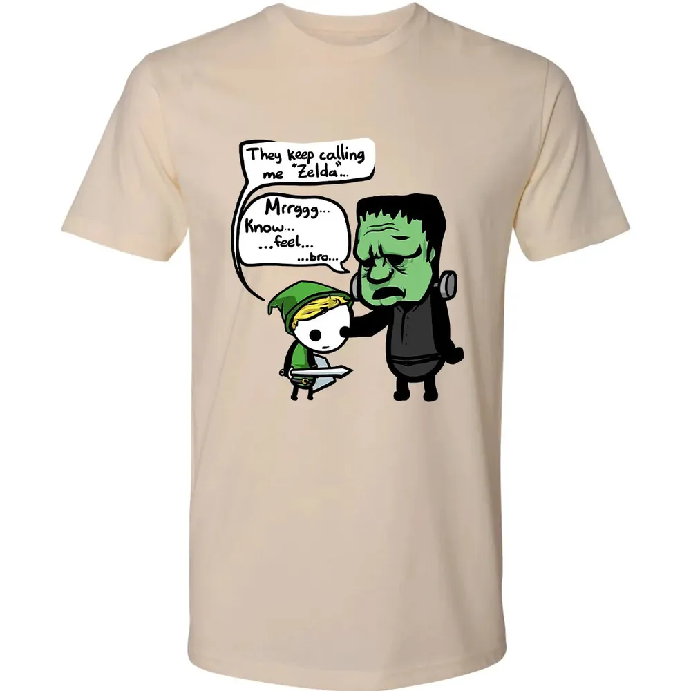 Zelda & Frankenstein Premium Unisex T-shirt - 2