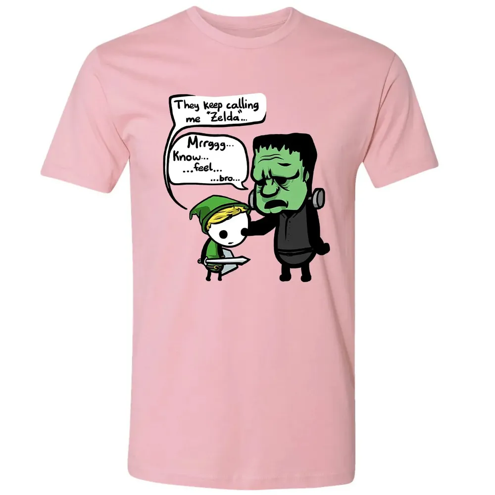 Zelda & Frankenstein Premium Unisex T-shirt - 3