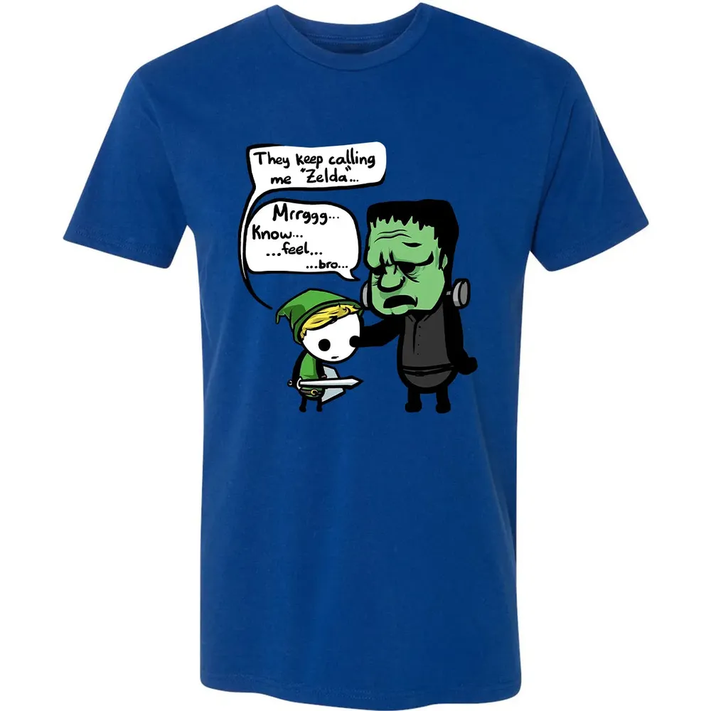Zelda & Frankenstein Premium Unisex T-shirt - 10