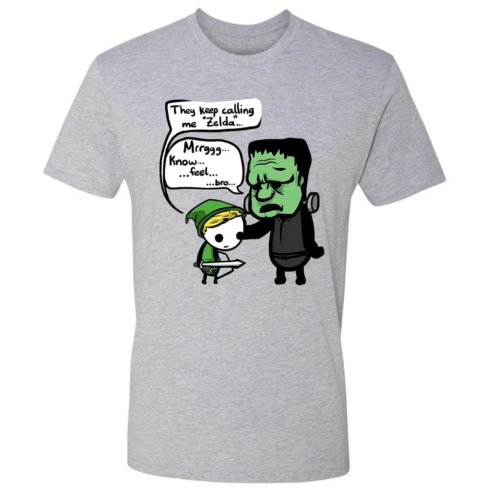 Zelda & Frankenstein Premium Unisex T-shirt - 9