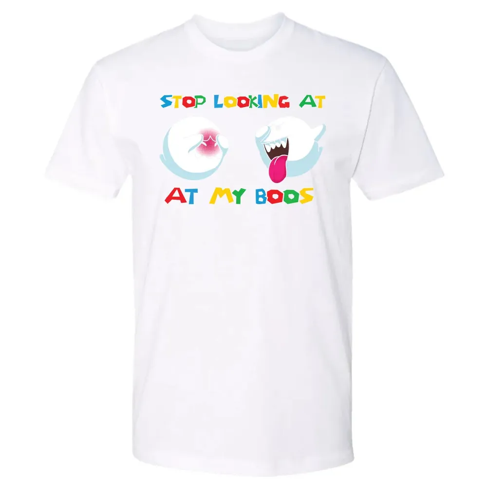 Stop Looking My Boos Premium Unisex T-shirt - 4