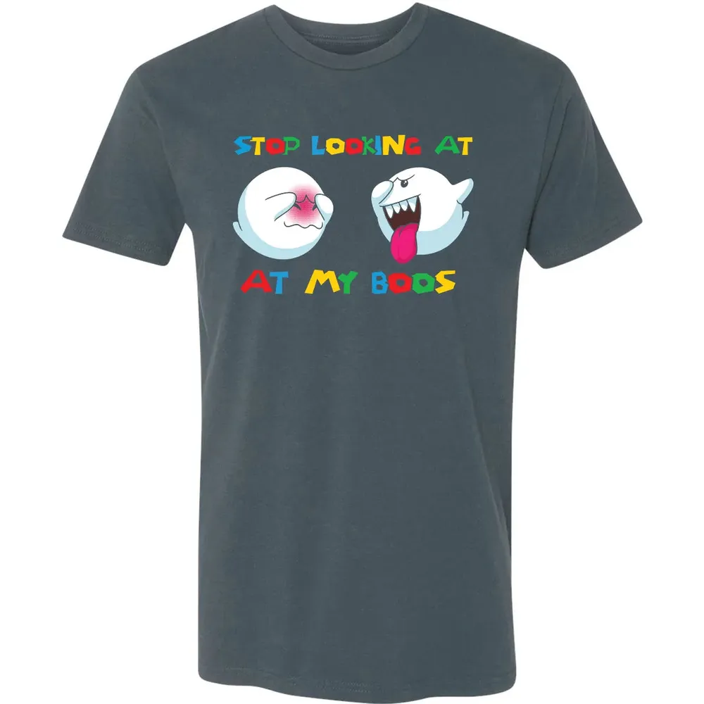 Stop Looking My Boos Premium Unisex T-shirt - 14