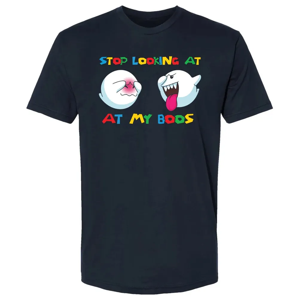 Stop Looking My Boos Premium Unisex T-shirt - 2