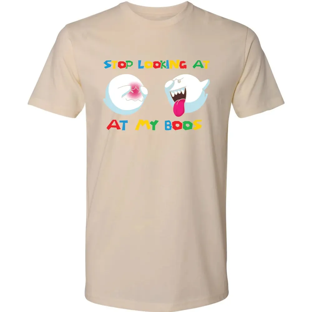 Stop Looking My Boos Premium Unisex T-shirt - 13