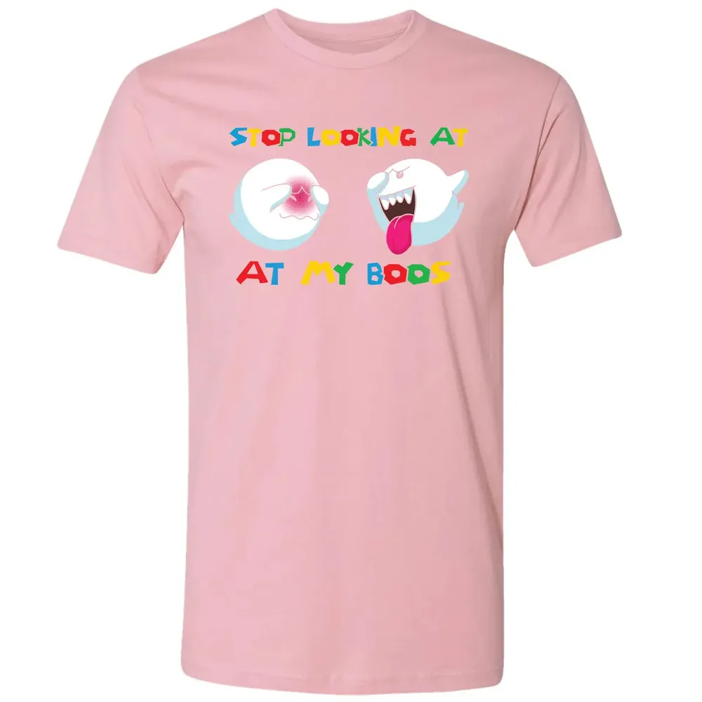 Stop Looking My Boos Premium Unisex T-shirt - 3