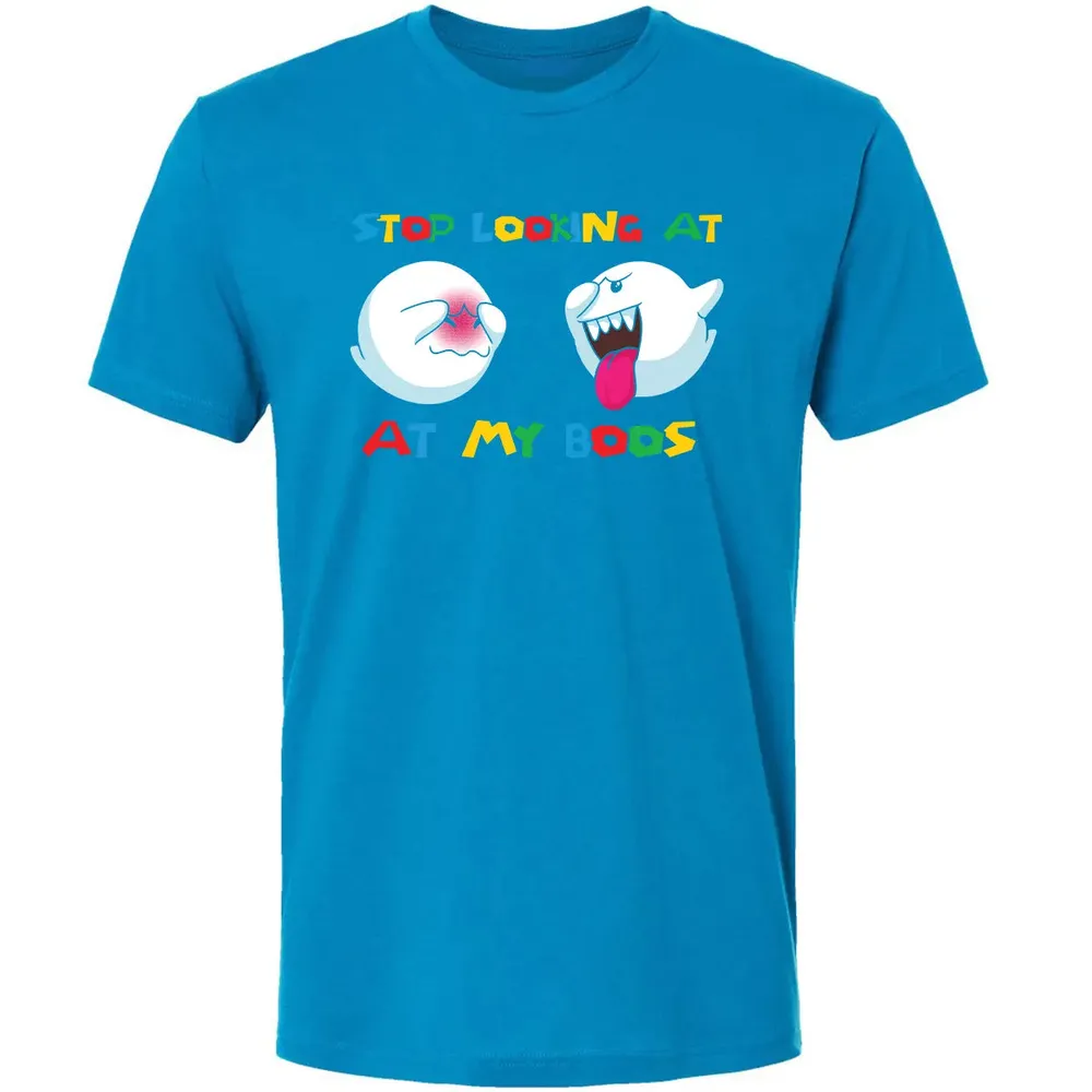 Stop Looking My Boos Premium Unisex T-shirt - 15