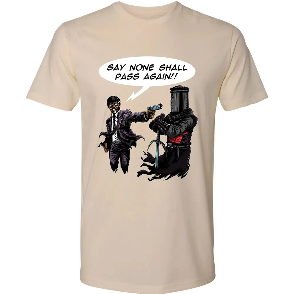 Say None Shall Pass Again Premium Unisex T-shirt - 2