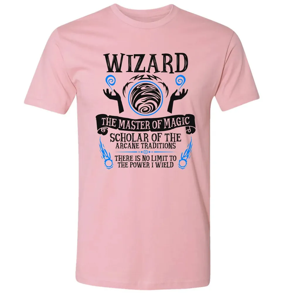 WIZARD, The Master of Magic (Black Text) Premium Unisex T-shirt - 3