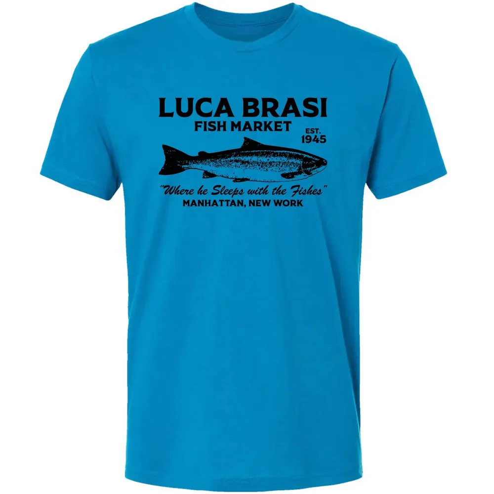Luca Brasi Fish Market Premium Unisex T-shirt - 4