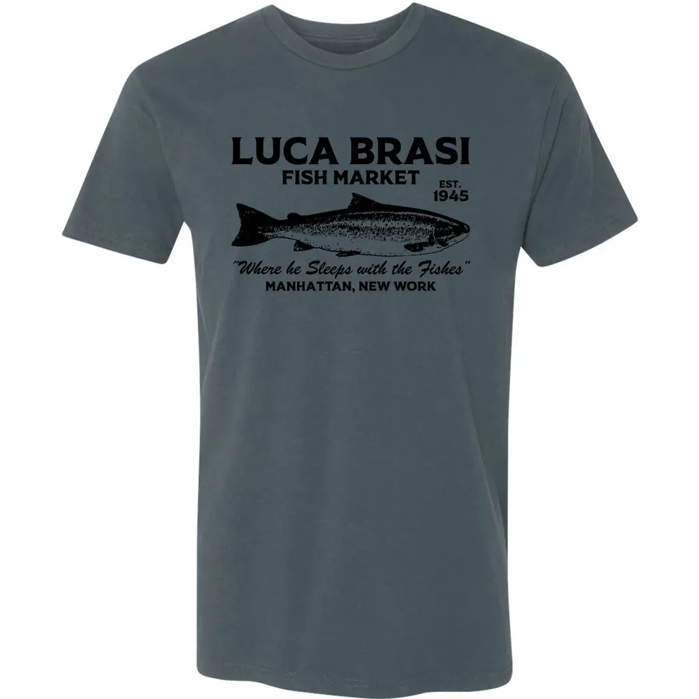 Luca Brasi Fish Market Premium Unisex T-shirt - 14