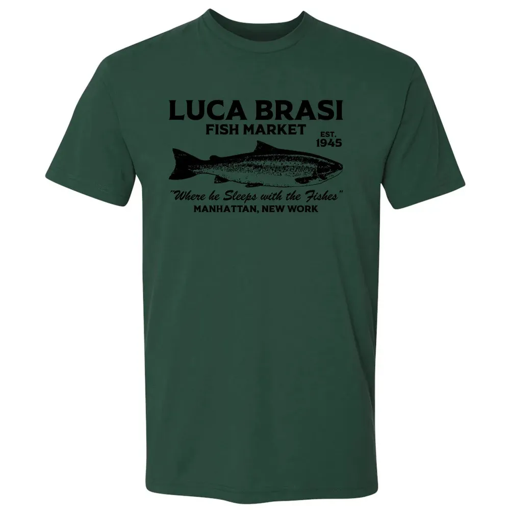 Luca Brasi Fish Market Premium Unisex T-shirt - 12