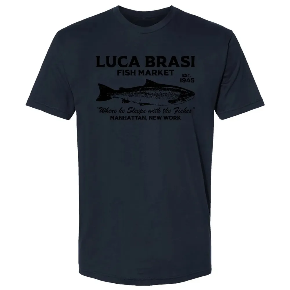 Luca Brasi Fish Market Premium Unisex T-shirt - 13