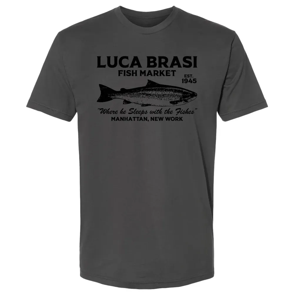 Luca Brasi Fish Market Premium Unisex T-shirt - 8
