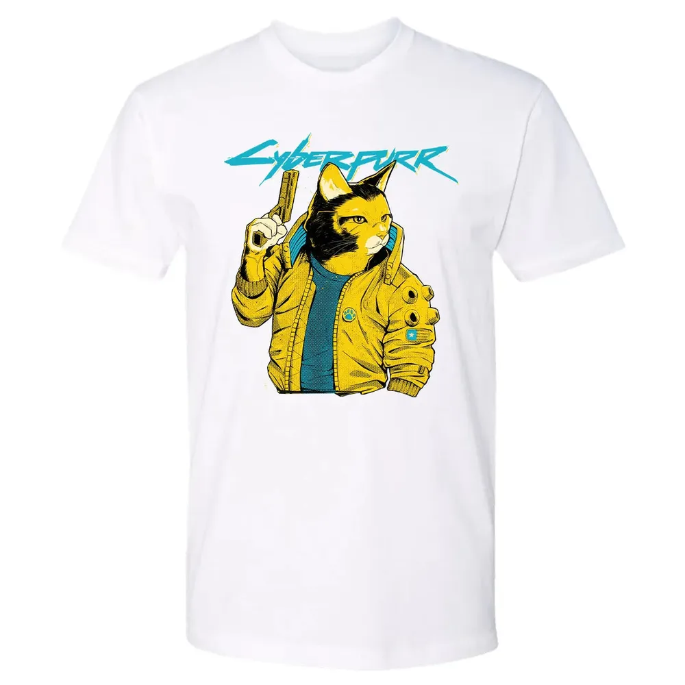 Cyberpurr Premium Unisex T-shirt - 4