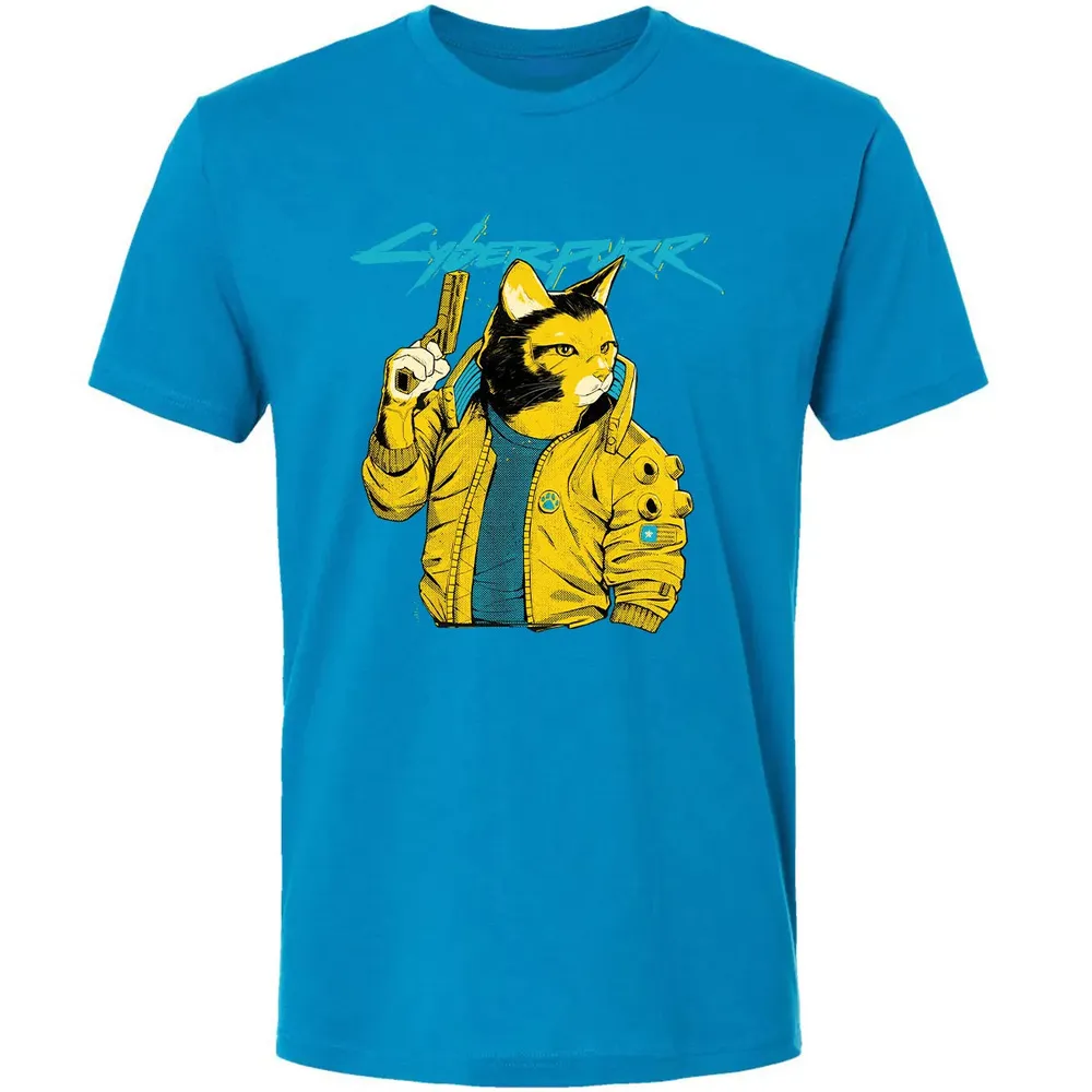 Cyberpurr Premium Unisex T-shirt - 15