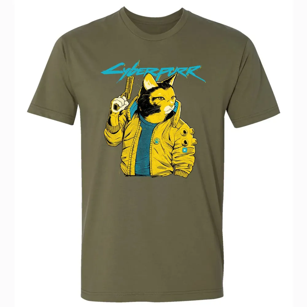 Cyberpurr Premium Unisex T-shirt - 5