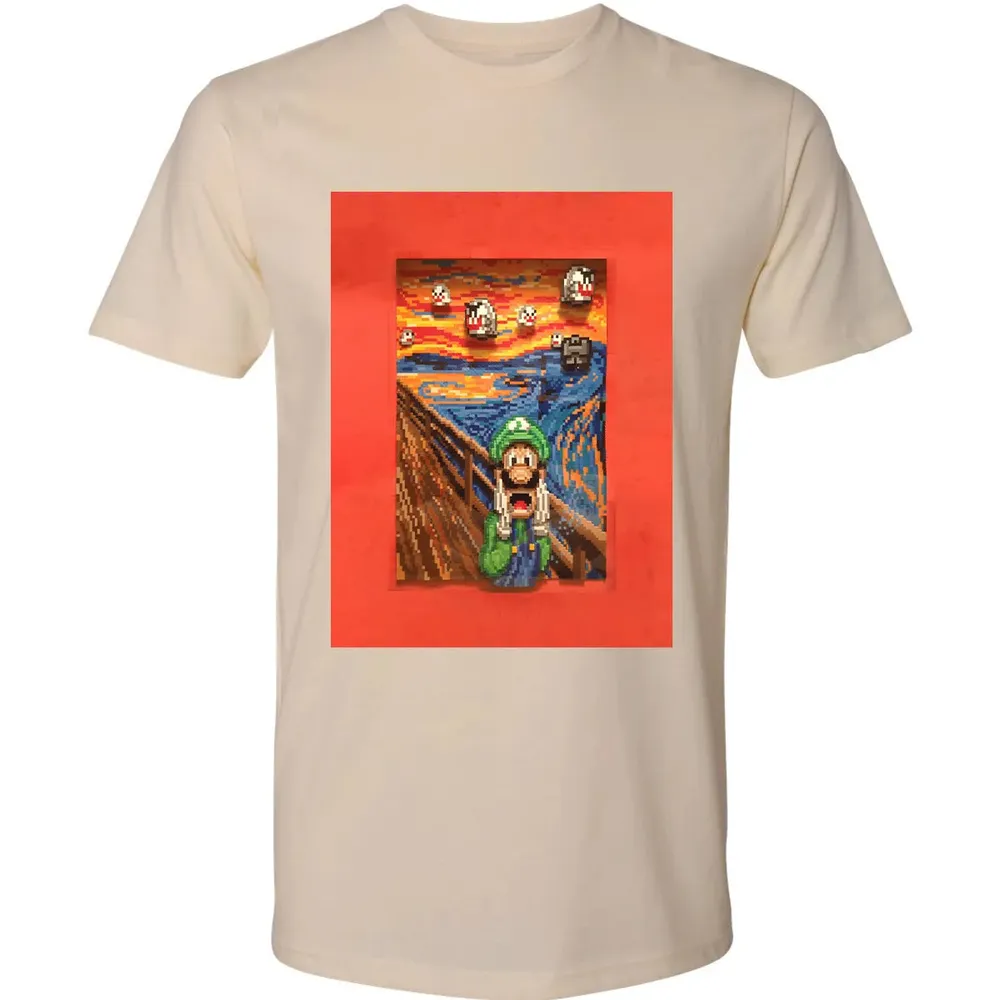Scream Mario Premium Unisex T-shirt - 2