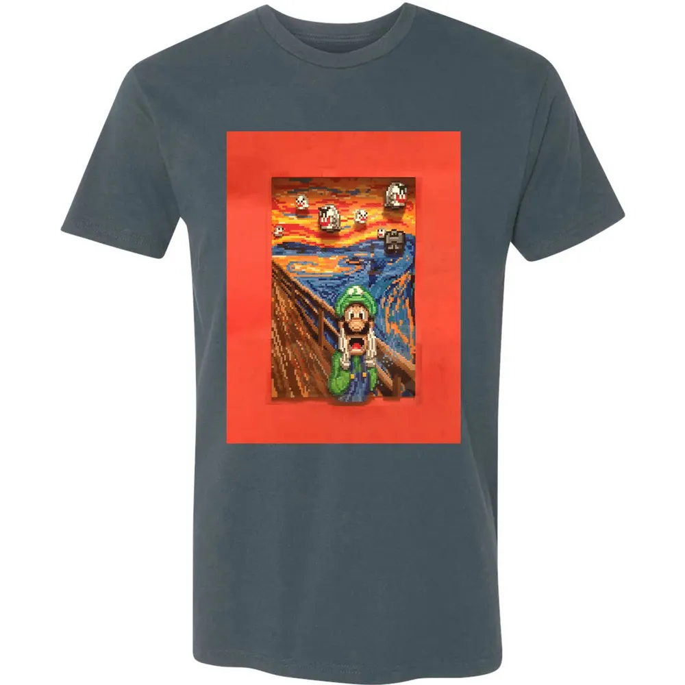 Scream Mario Premium Unisex T-shirt - 14