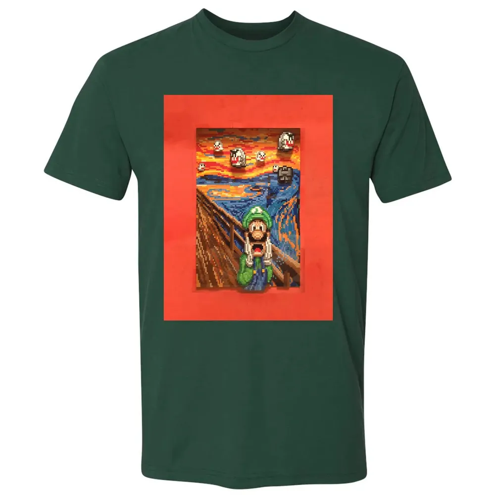 Scream Mario Premium Unisex T-shirt - 12
