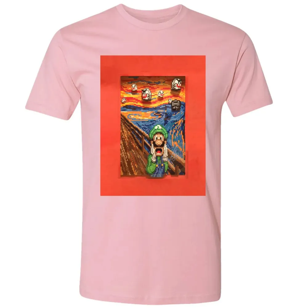 Scream Mario Premium Unisex T-shirt - 3