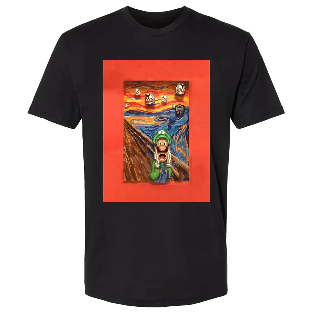 Scream Mario Premium Unisex T-shirt - 15