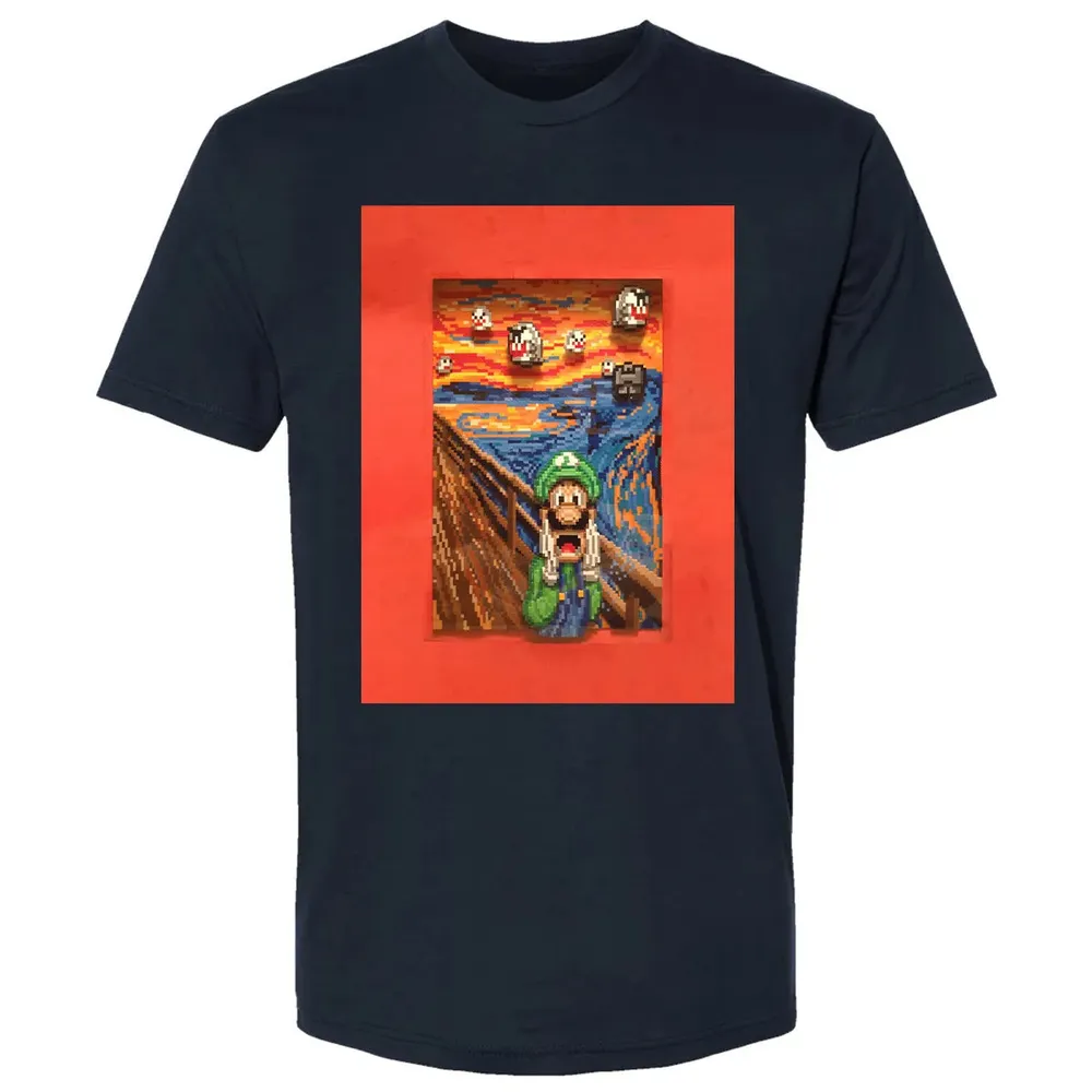 Scream Mario Premium Unisex T-shirt - 13