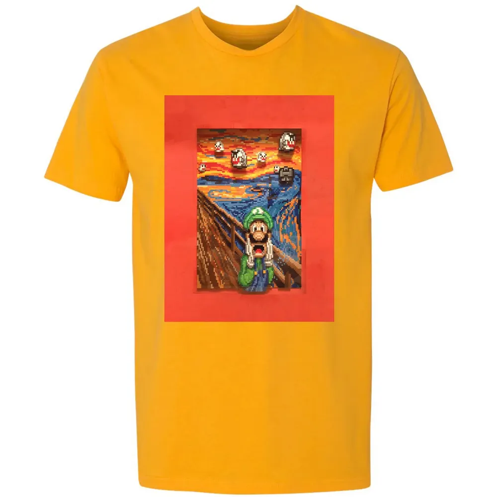 Scream Mario Premium Unisex T-shirt - 11