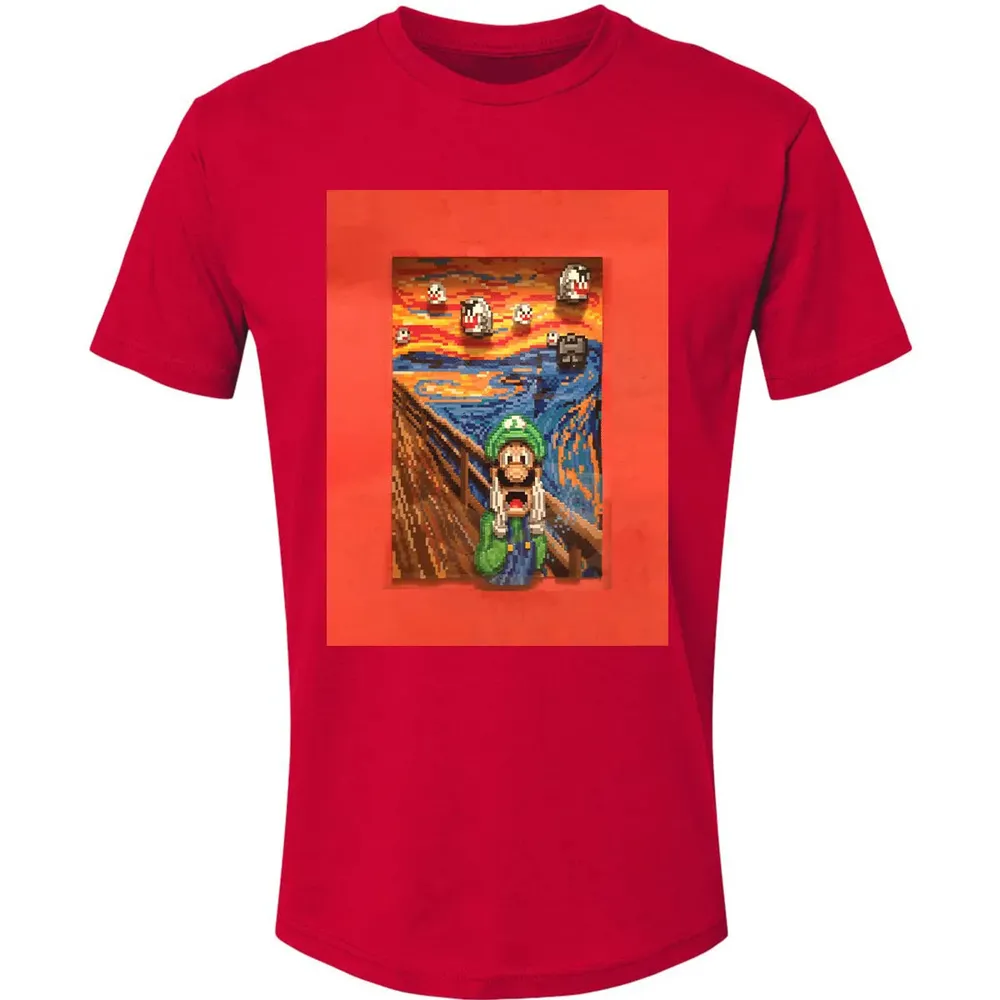 Scream Mario Premium Unisex T-shirt - 6