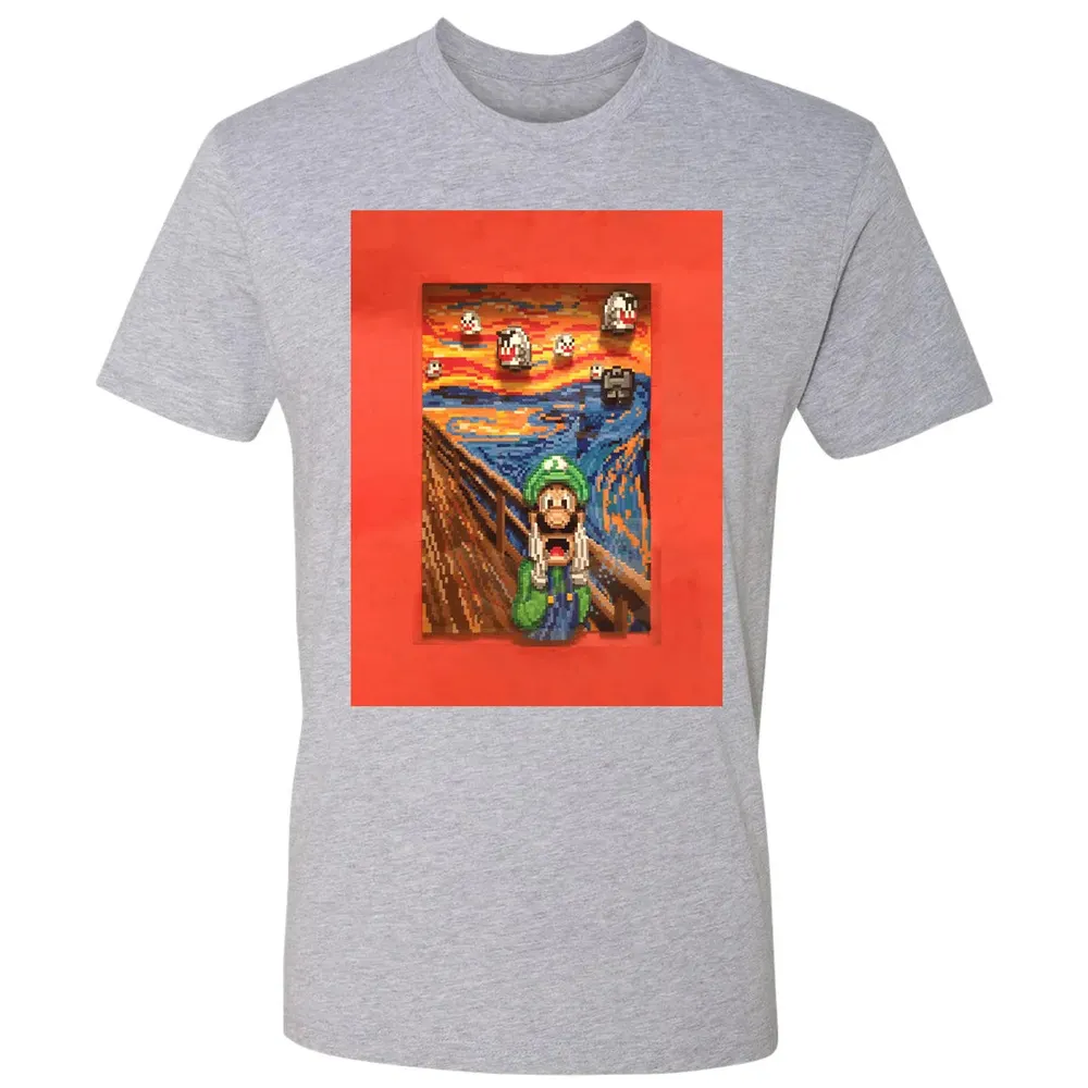Scream Mario Premium Unisex T-shirt - 9