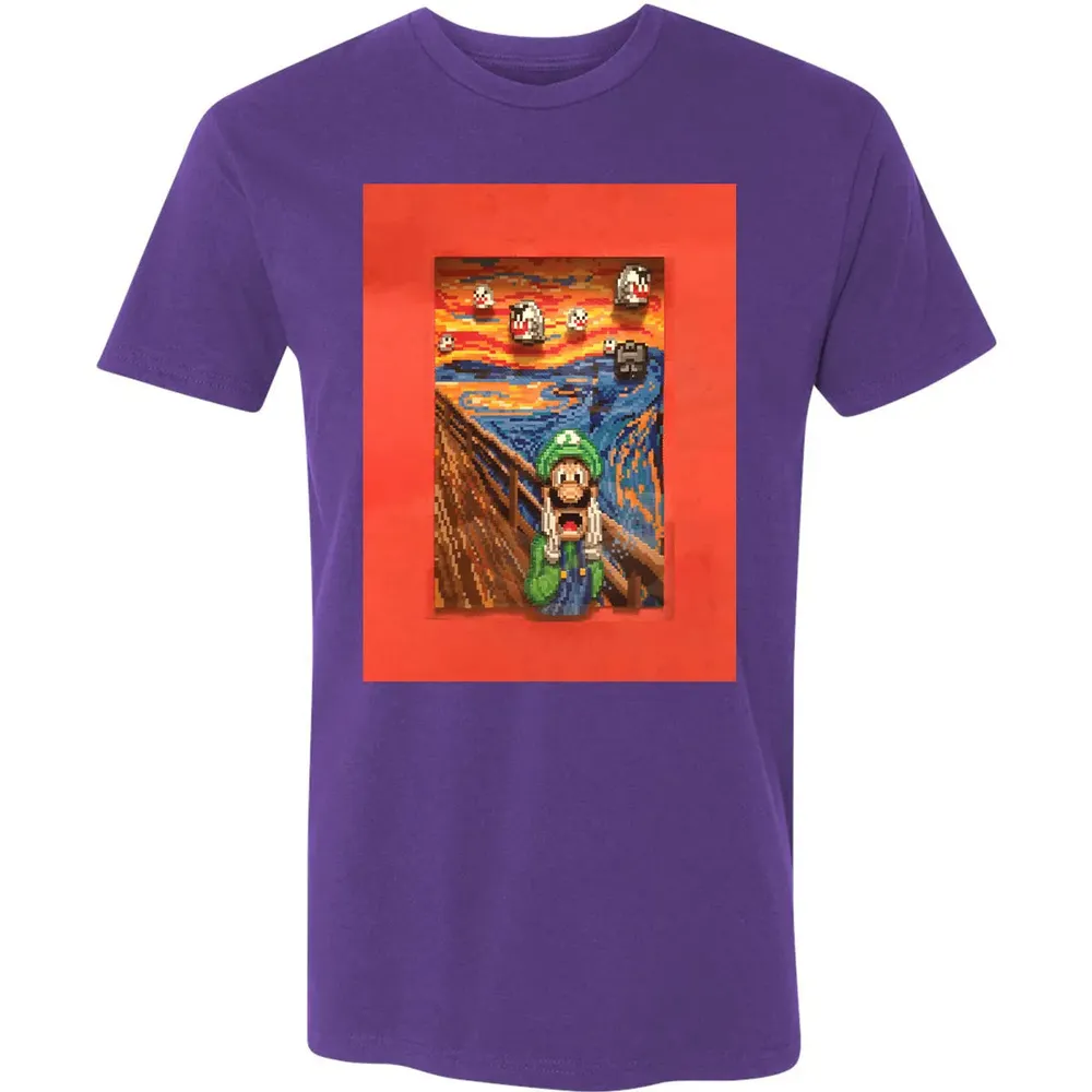 Scream Mario Premium Unisex T-shirt - 7