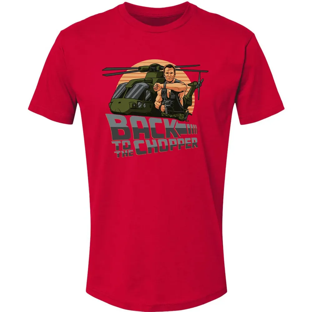 Back To The Chopper Premium Unisex T-shirt - 6
